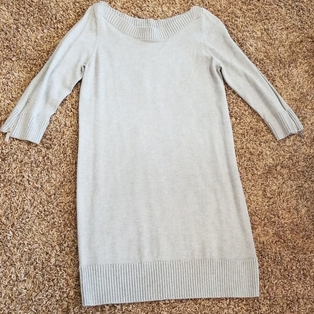 Michael Kors Gray Sweater Dress